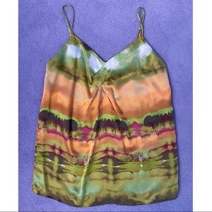 Banana Republic Satin Watercolor Camisole (NWOT)